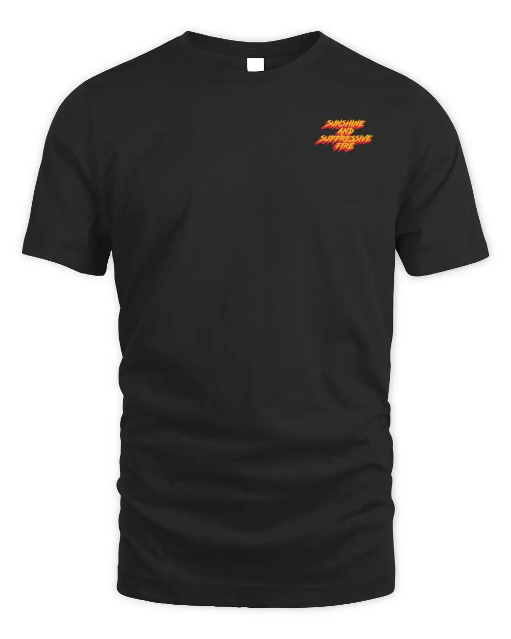 Bunker Branding Store The Fat Electrician Sunshine and Suppressive Fire T-Shirt