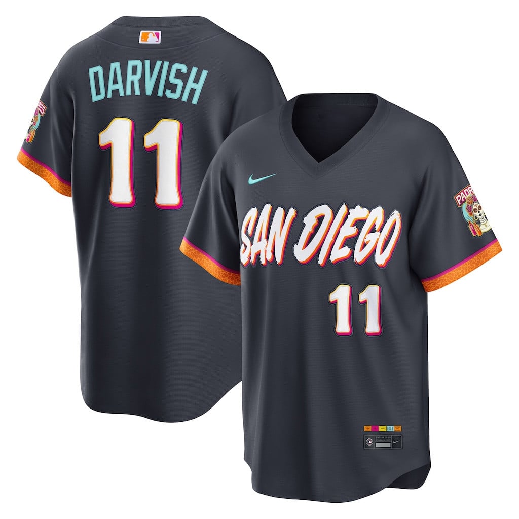 #11 Yu Darvish San Diego Padres 2026 City Connect Jersey MLB Shop San Diego Baseball Merch Gift