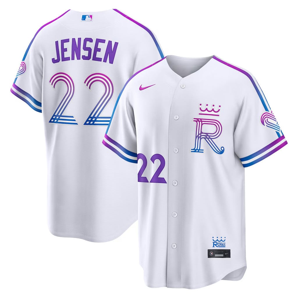 #22 Carter Jensen Kansas City Royals 2026 City Connect Jersey MLB Shop Kansas City Royals Merch