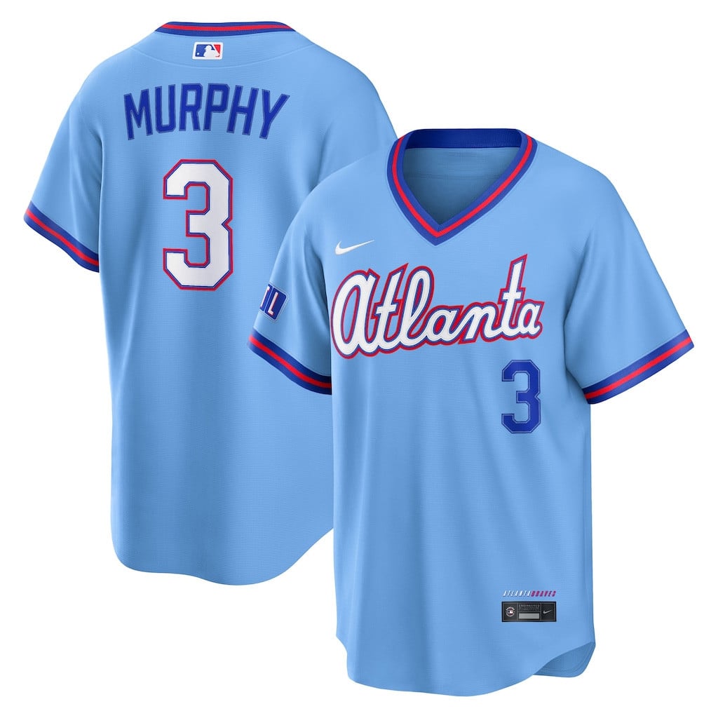 #3 Dale Murphy Atlanta Braves 2026 City Connect Jersey MLB Shop Atlanta Baseball Merch Fan Gift