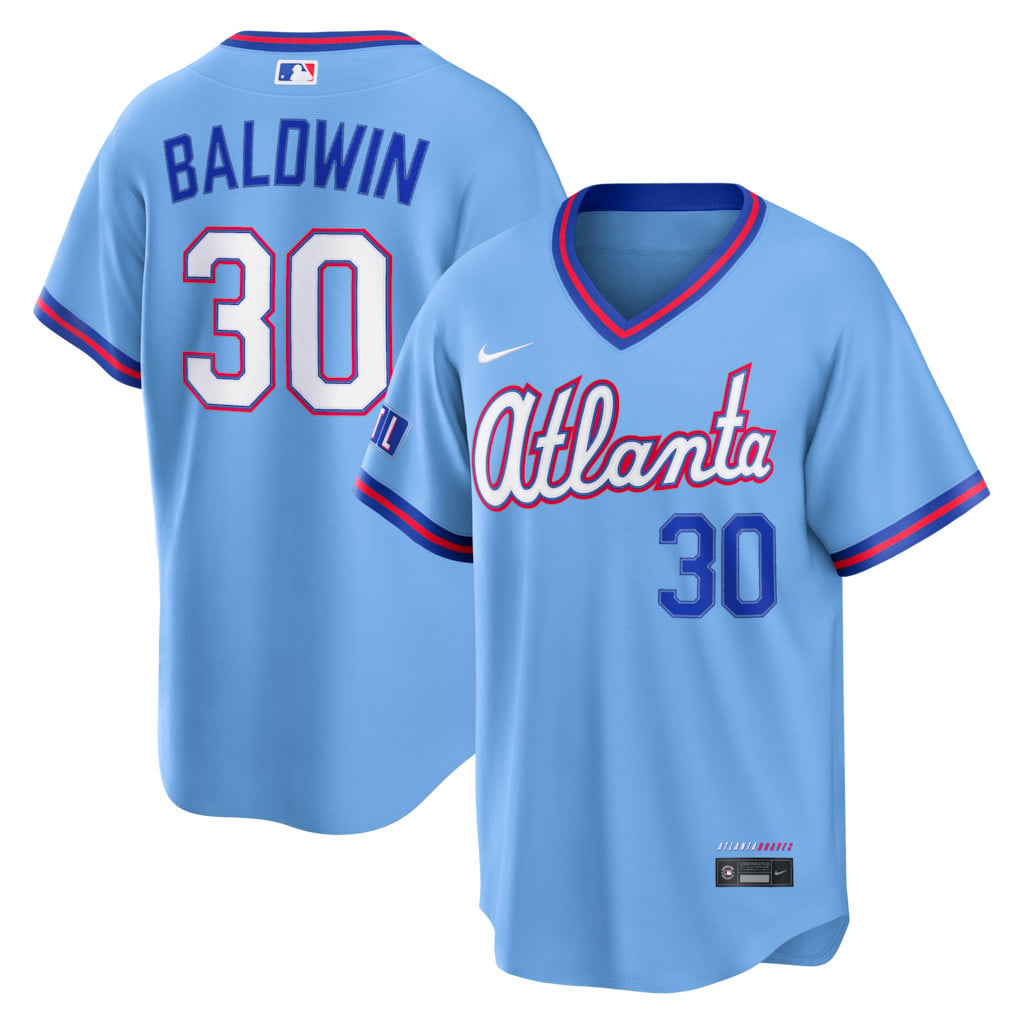 #30 Drake Baldwin Atlanta Braves 2026 City Connect Jersey MLB Shop Atlanta Braves Merch