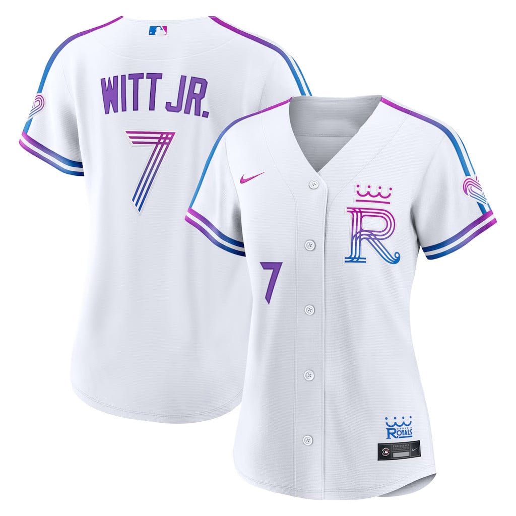 #7 Bobby Witt Jr Kansas City Royals 2026 City Connect Jersey MLB Shop Royals Merch Gift For Fan