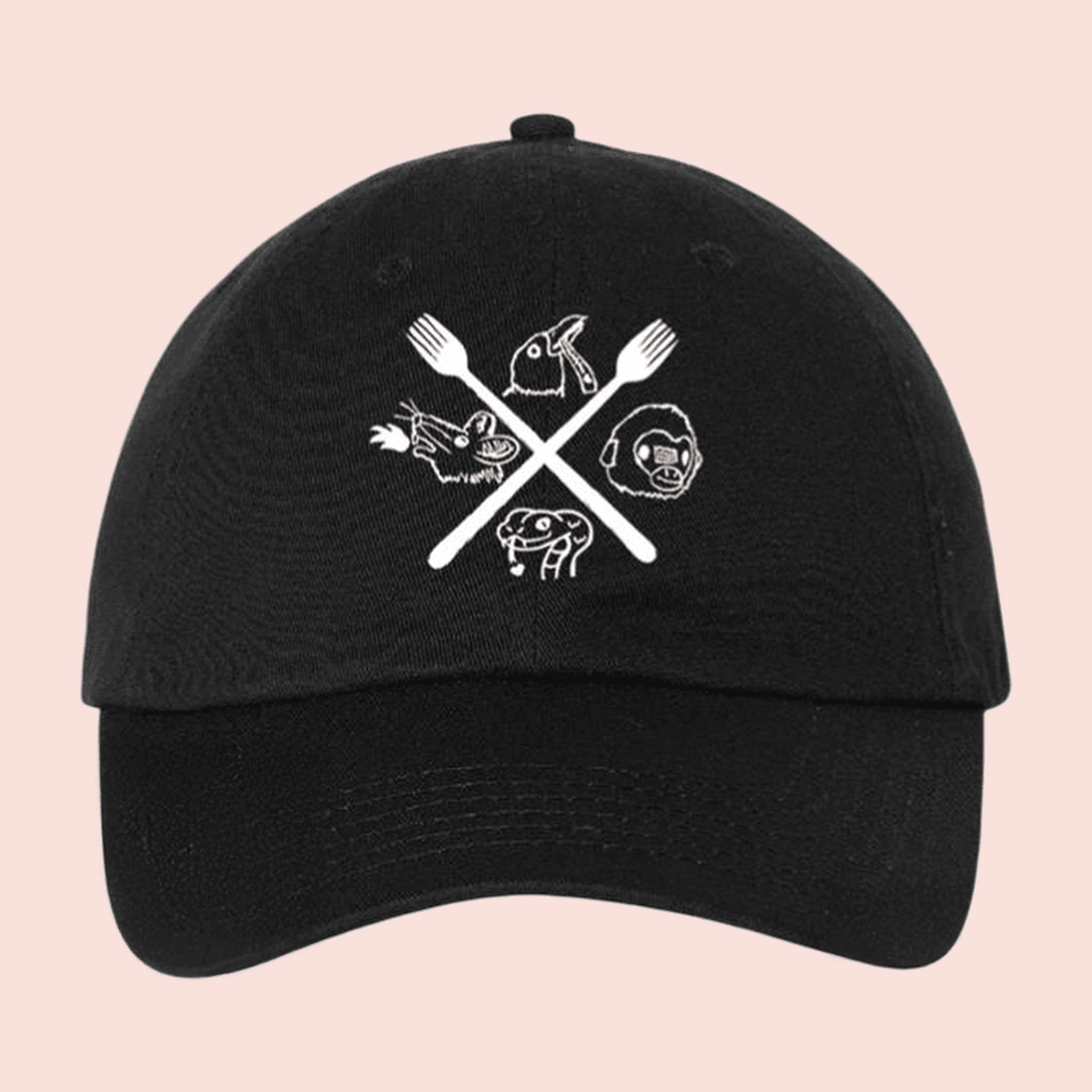 100Percenteat Store Merch 100 Eat Mascot Dad Hat Fan Gear Merchandise Gifts