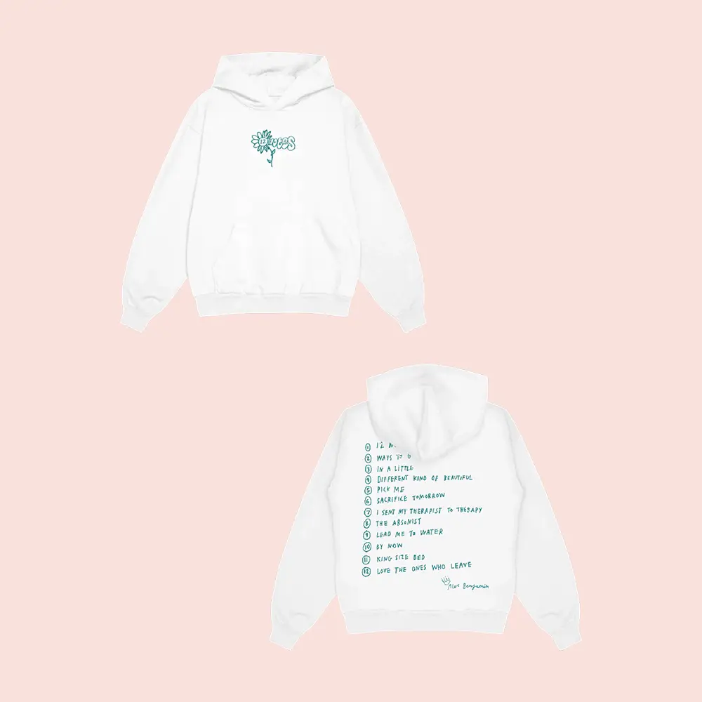 12 Notes Hoodie Alec Benjamin Store Merch Shop Unique Gifts For Music Lovers