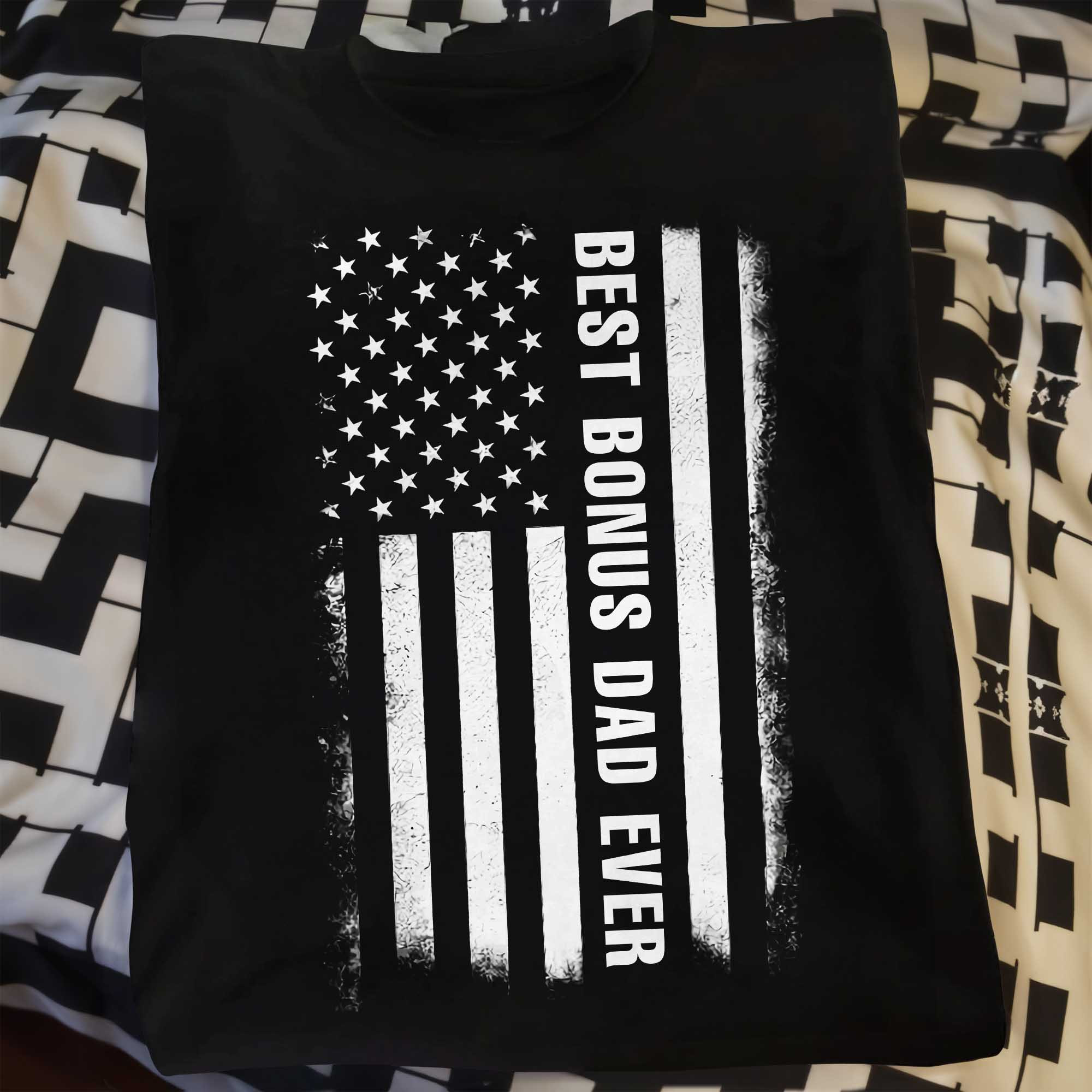 1776 2026 250th Anniversary Dad Flag T-Shirt Gift For Patriotic Dad