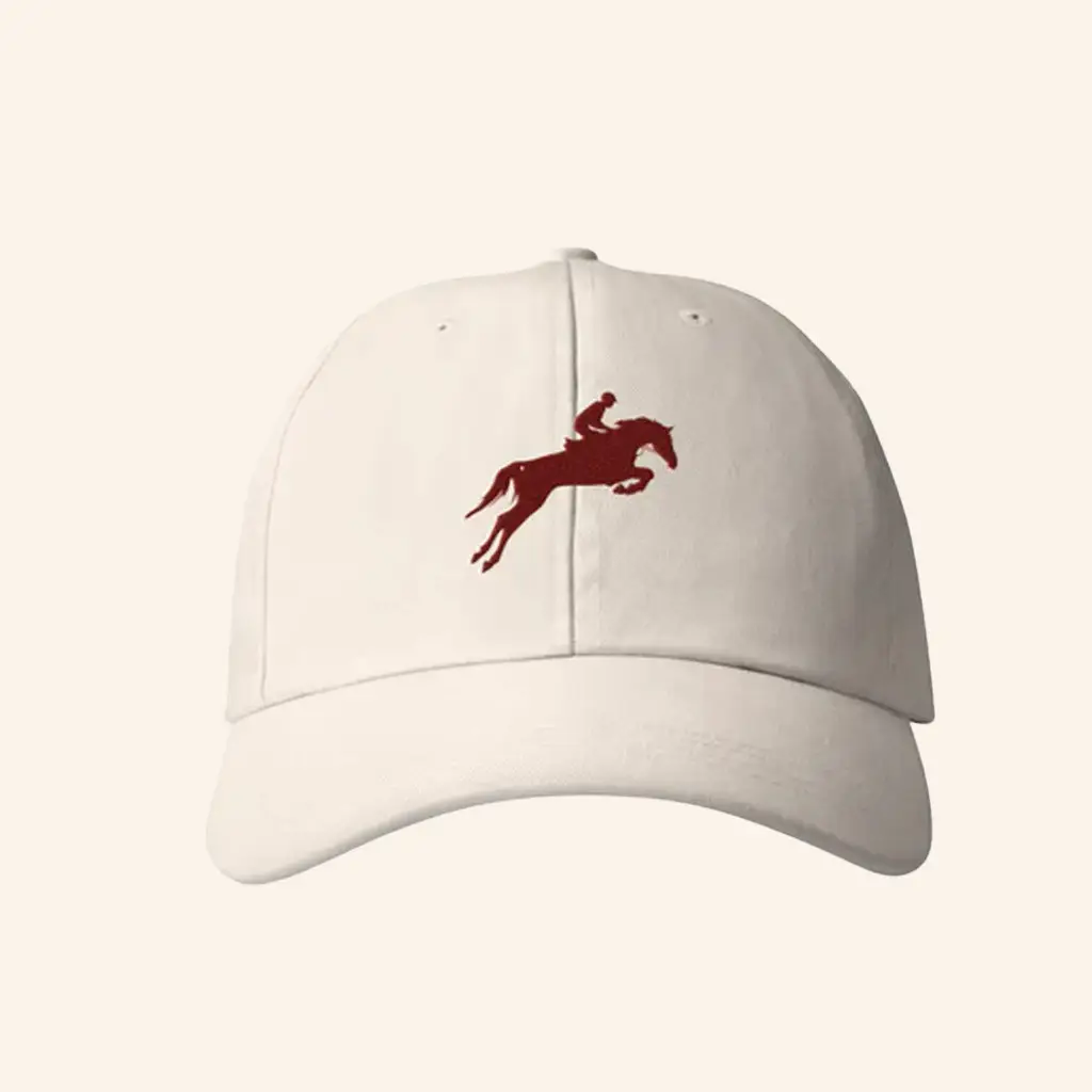 1St Merch Showjumping Graphic Embroidered Hat Gifts For Boyfriend - WearandDecor