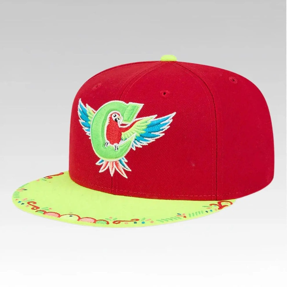 2026 Charlotte Knights Guacamayas De Charlotte Giveaway Hat Copa De La Diversión Cap Gifft Fro Him