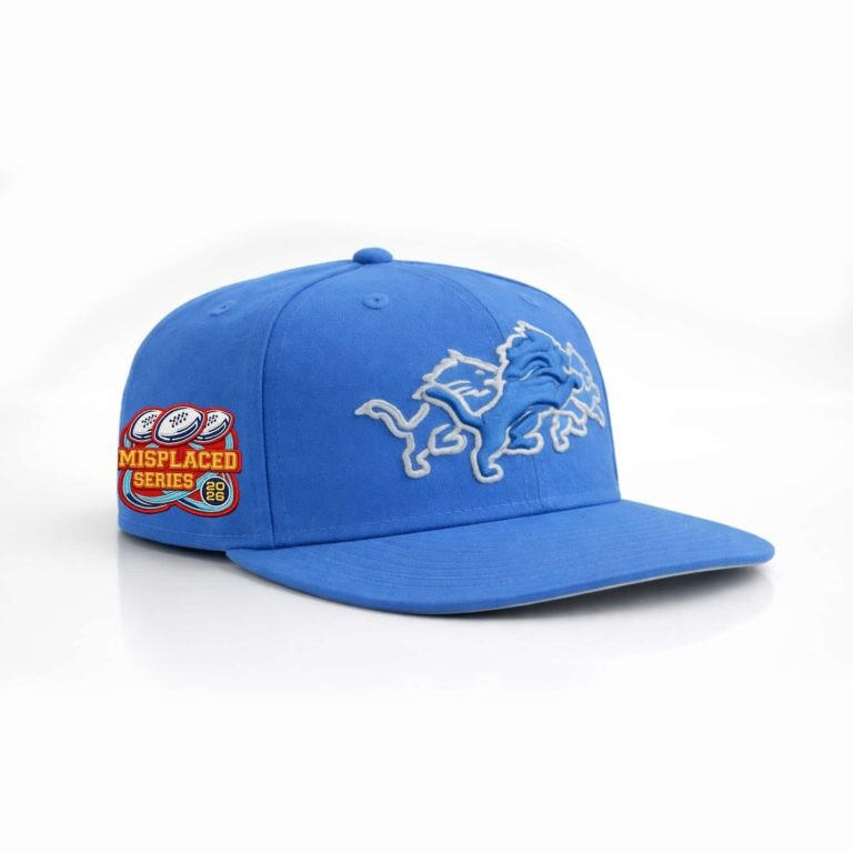 2026 Detroit Lions Misplaced Series Snapback Detroit Lions Merch Gift For Game Day