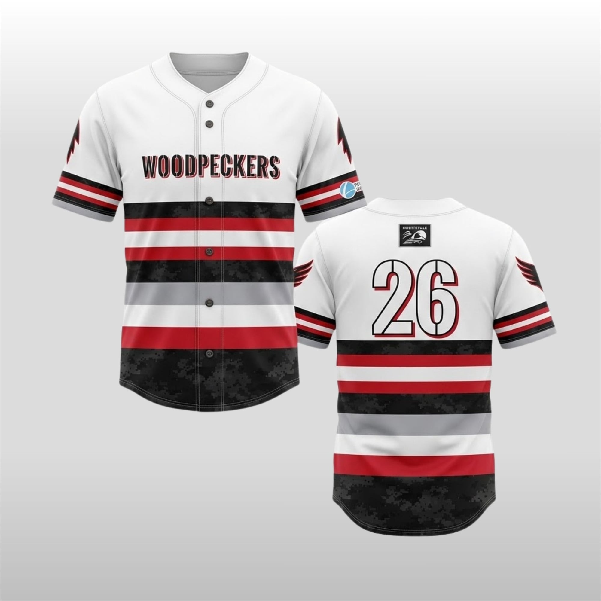 2026 Fayetteville Woodpeckers Black Ops Jersey Giveaway