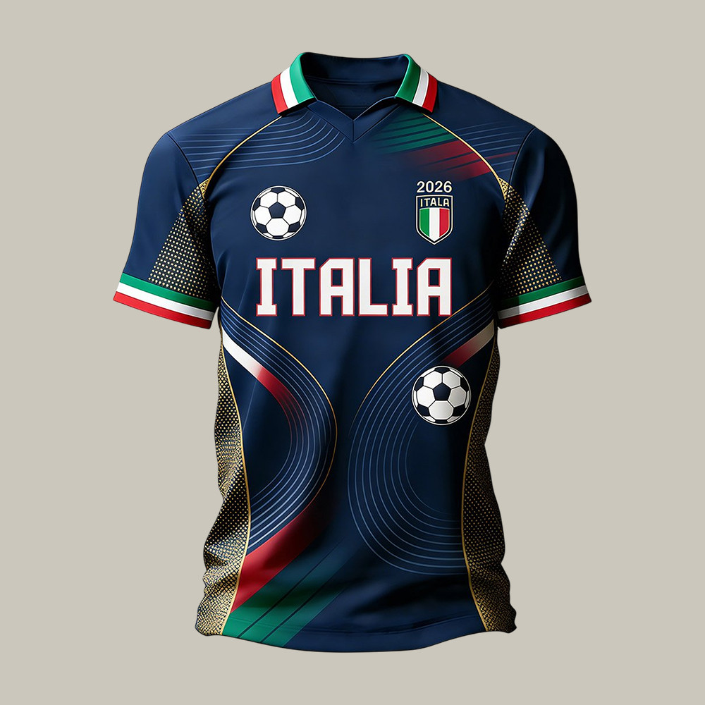 2026 FIFA World Cup Italia Jersey 2026 World Cup Clothes Great Gift For Father 2026 FIFA World Cup Italia Jersey 2026 World Cup Clothes Great Gift For Father - Image 1