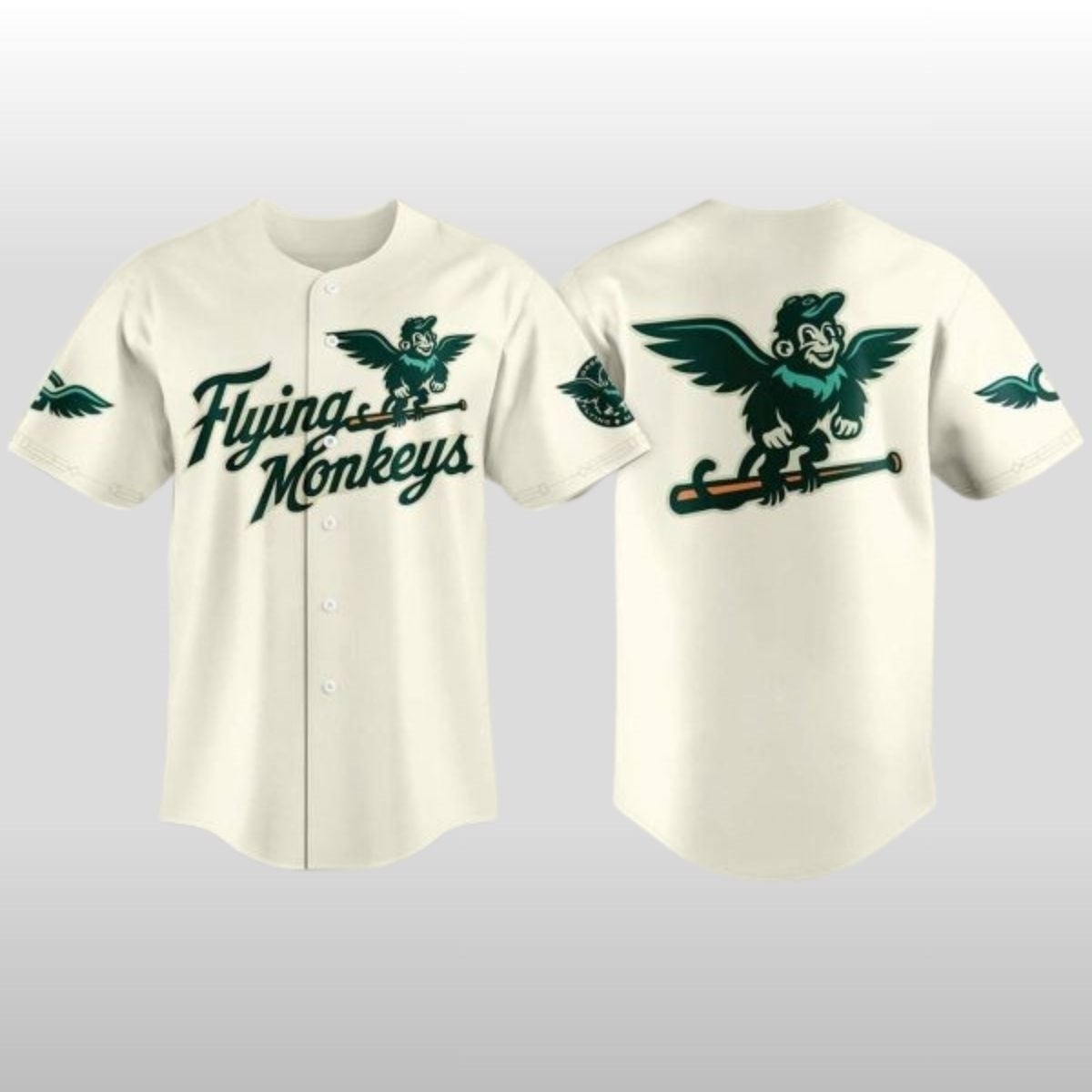 2026 Greenwood Flying Monkeys New Era New Summer Baseball Jersey