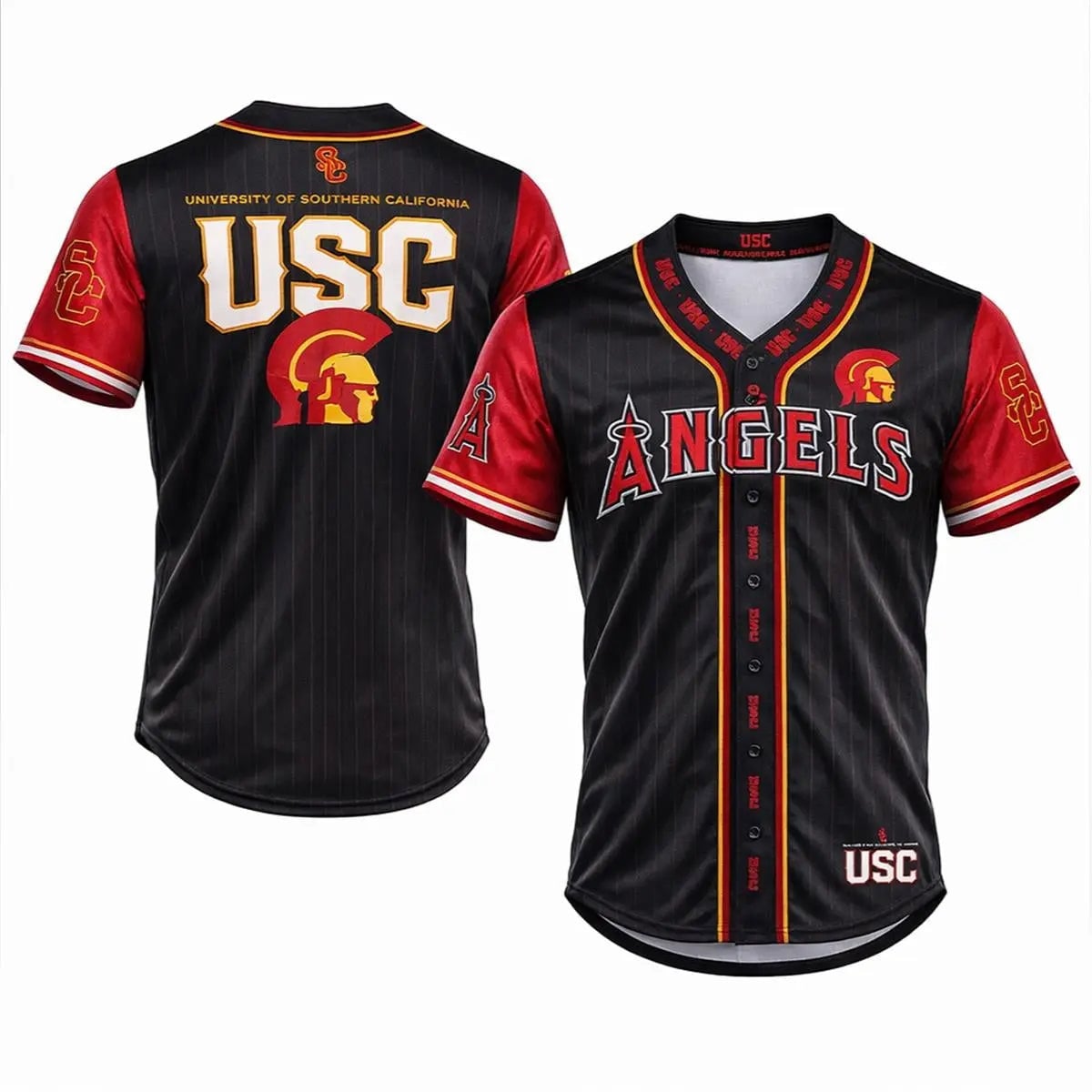 2026 Los Angeles Angels USC College Day Jersey Giveaway LA Angels Merch Gifts For Fans