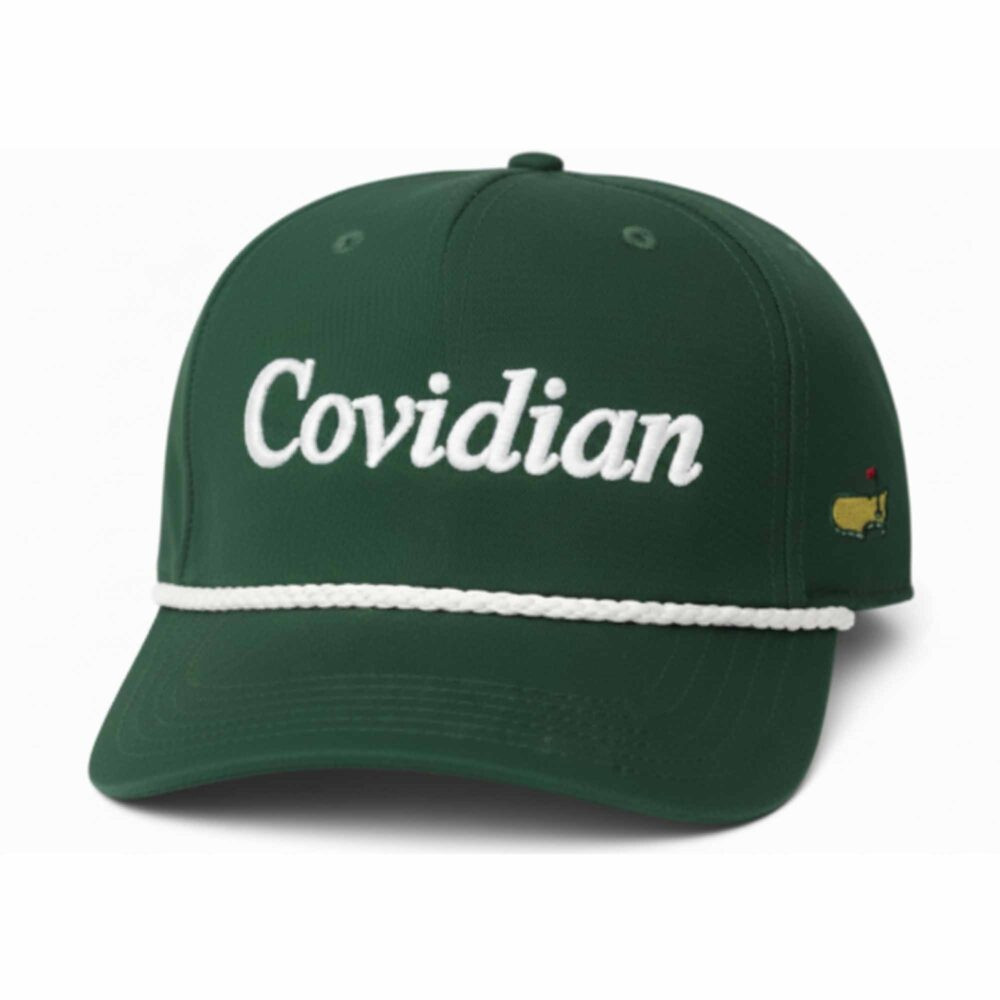 2026 Masters Covidian Golf Hat Green Cap Masters Merchandise For Sale