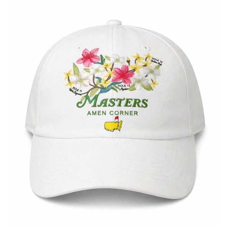 2026 Masters Flowers Hat Masters Golf Merch Gift For Wife 2026 Masters Flowers Hat Masters Golf Merch Gift For Wife - Image 1