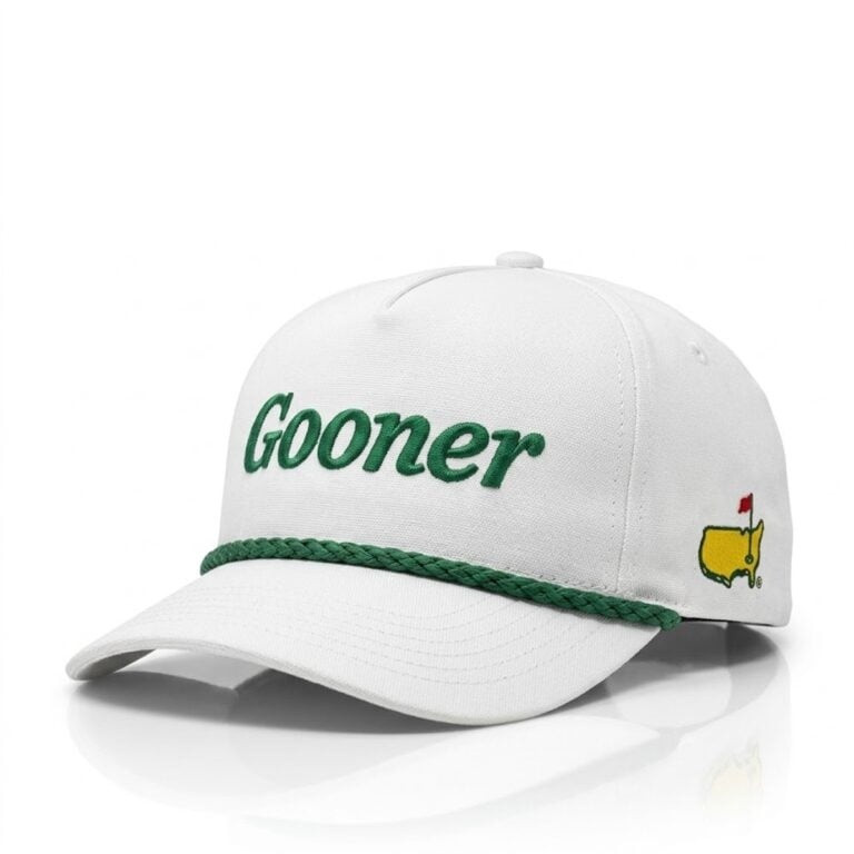 2026 Masters Golf Gooner Rope Baseball Cap Gooner Cap Gift For Him