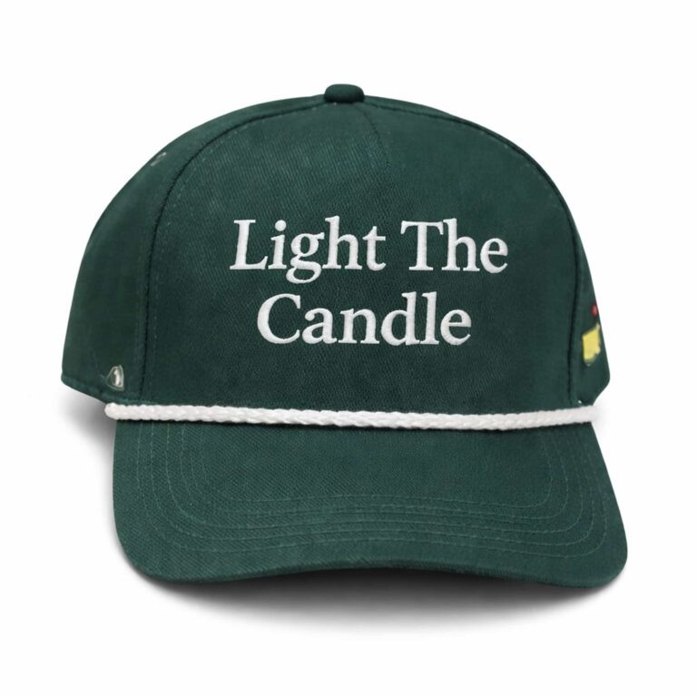 2026 Masters Light The Candle Rope Baseball Cap The Master Merch Gift For Golfer