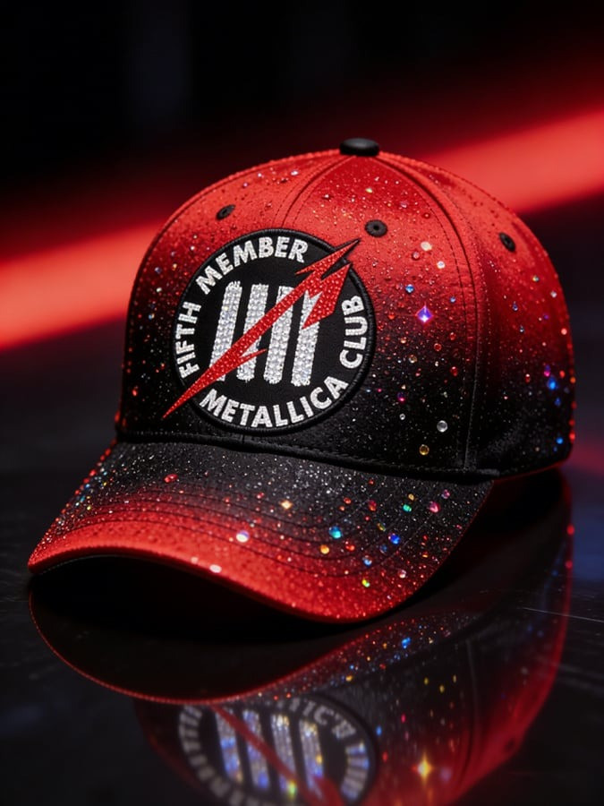 2026 Metallica Sphere Music Art Baseball Cap Heavy Metal Lightning Fan Hat Gift Ideas