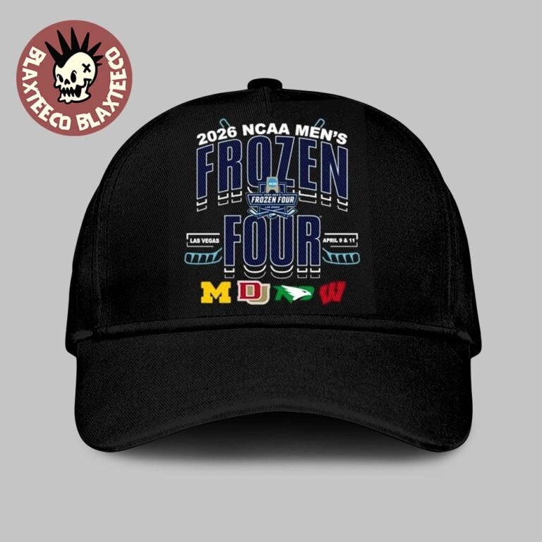 2026 NCAA Frozen Four Hat Las Vegas Teams Matchup Logo Cap Gift For Son
