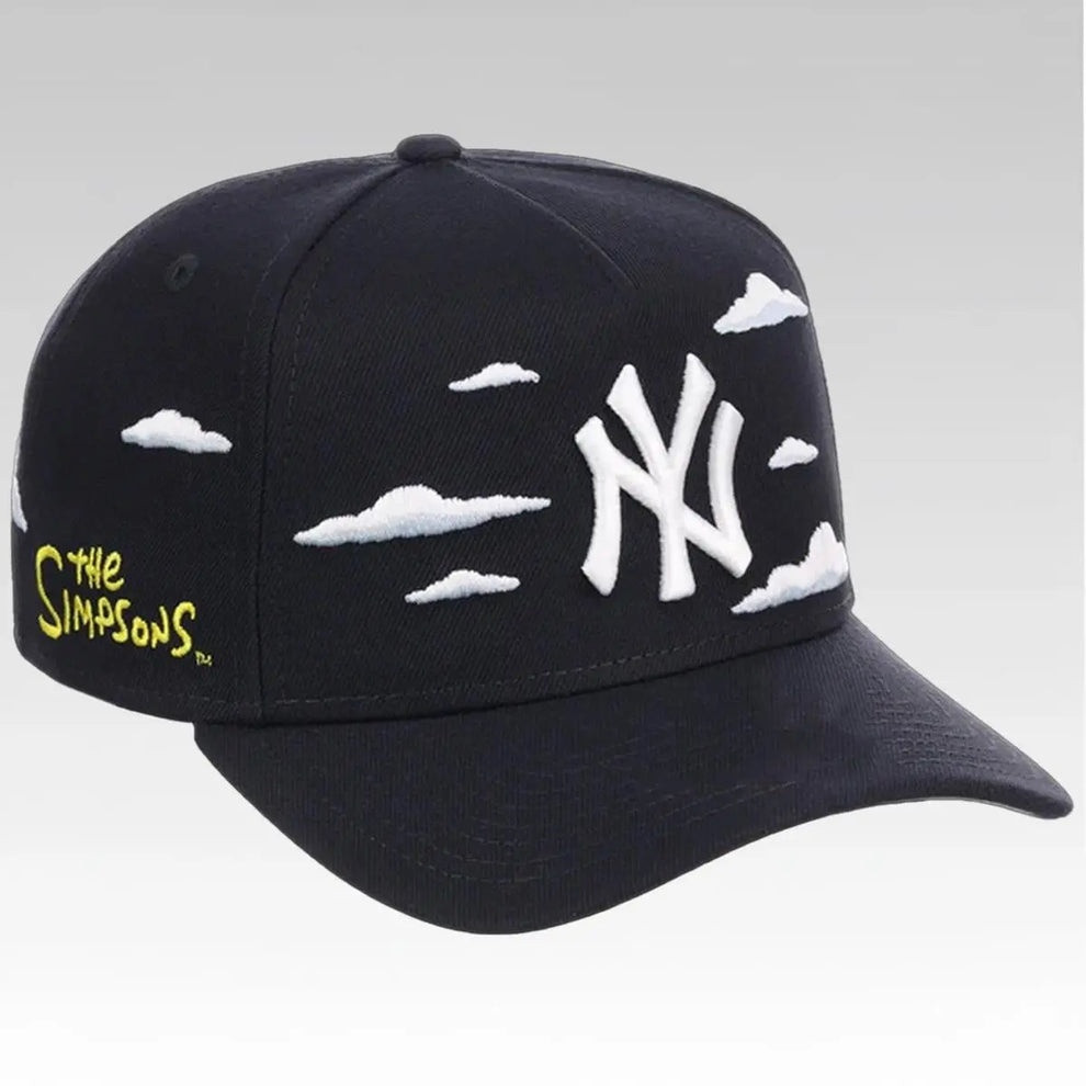 2026 New York Yankees The Simpsons Clouds Hat Streetwear Pop Culture Cap Gift For Fans