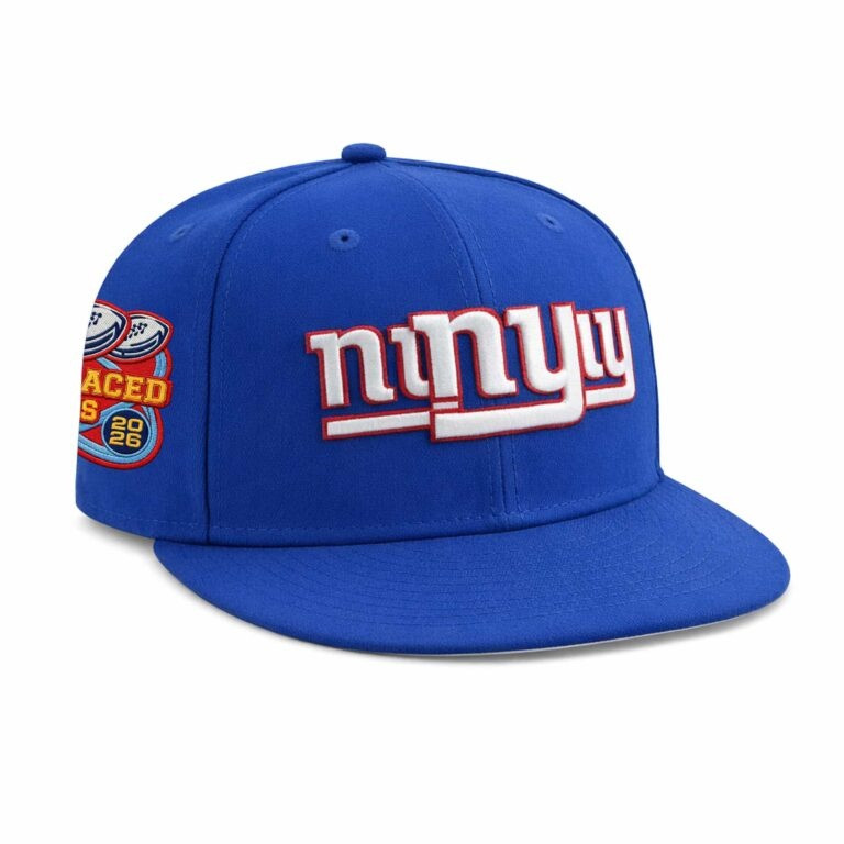 2026 NY Giants Misplaced Series Snapback Hat NY Giants Clothing Gift For Fans