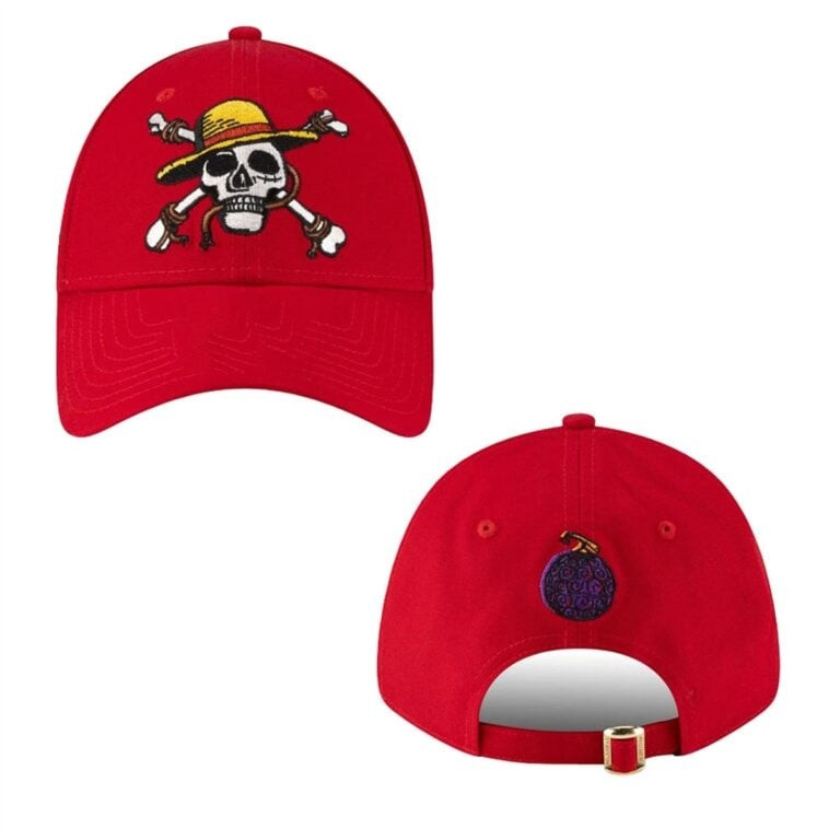 2026 One Piece Luffy Hat Red Ball Cap Merchandise Gifts For One Piece Fans