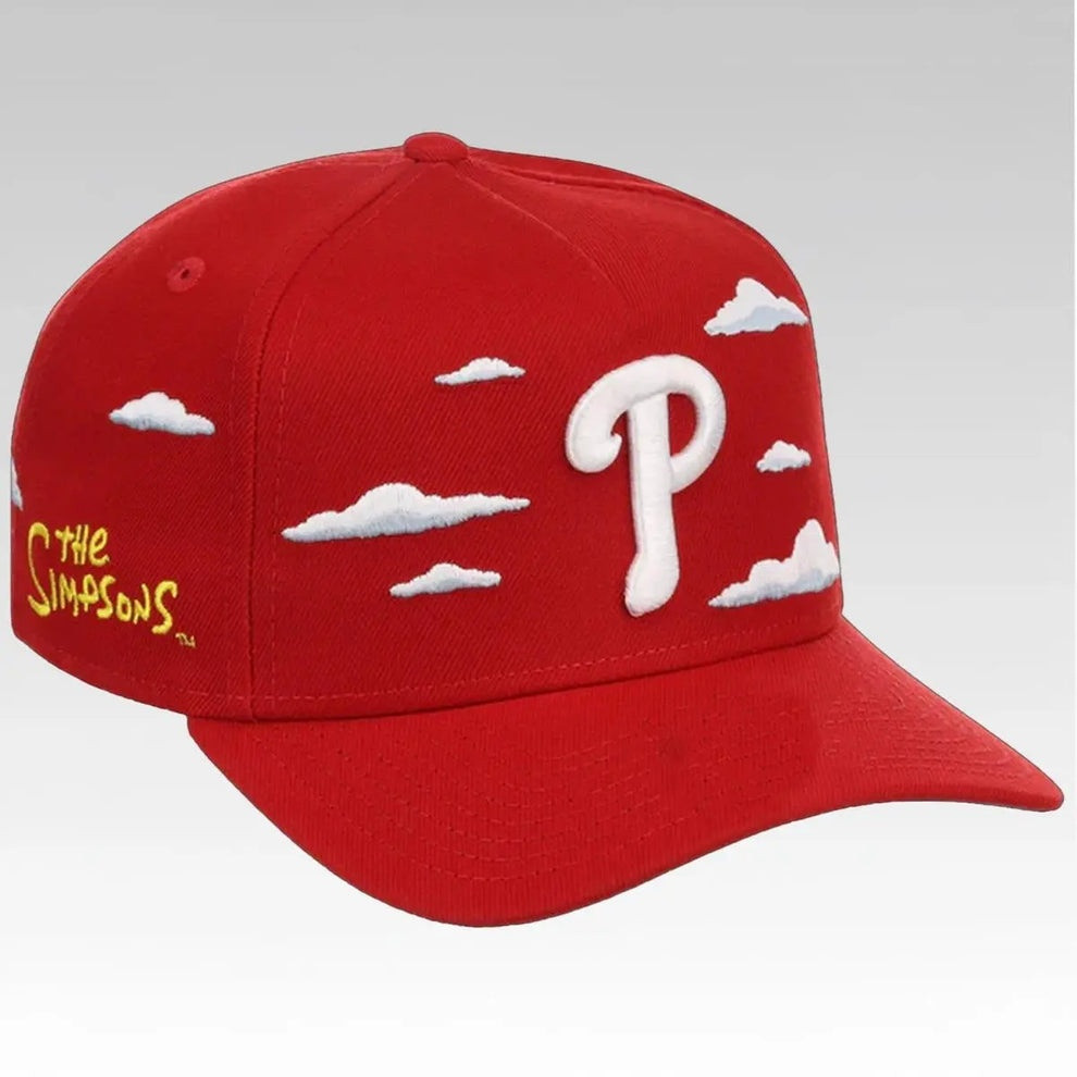 2026 Philadelphia Phillies The Simpsons Clouds Hat Philadelphia Phillies Baseball Cap Fans Gift