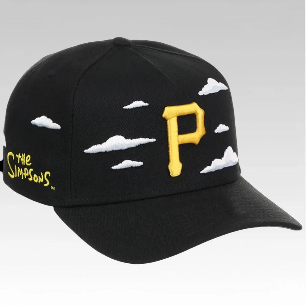 2026 Pittsburgh Pirates The Simpsons Clouds Hat Pittsburgh Pirates Ball Cap Fans Gift