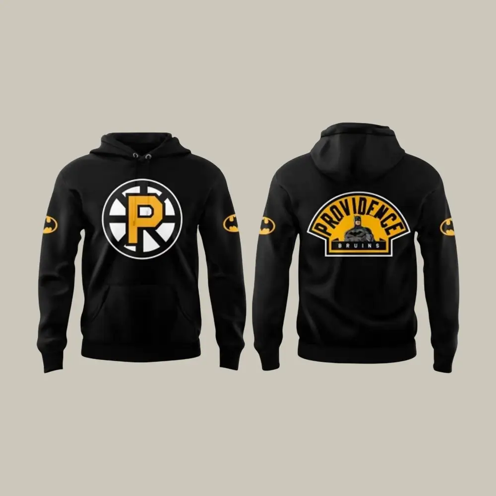 2026 Providence Bruins Batman Night Hoodie AHL Batman Night 2026 Apparel Fan Gift 2026 Providence Bruins Batman Night Hoodie AHL Batman Night 2026 Apparel Fan Gift - Image 1