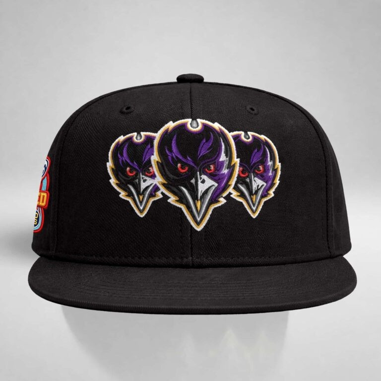 2026 Ravens Misplaced Series Snapback Baltimore Ravens Merch Gift For Game Day
