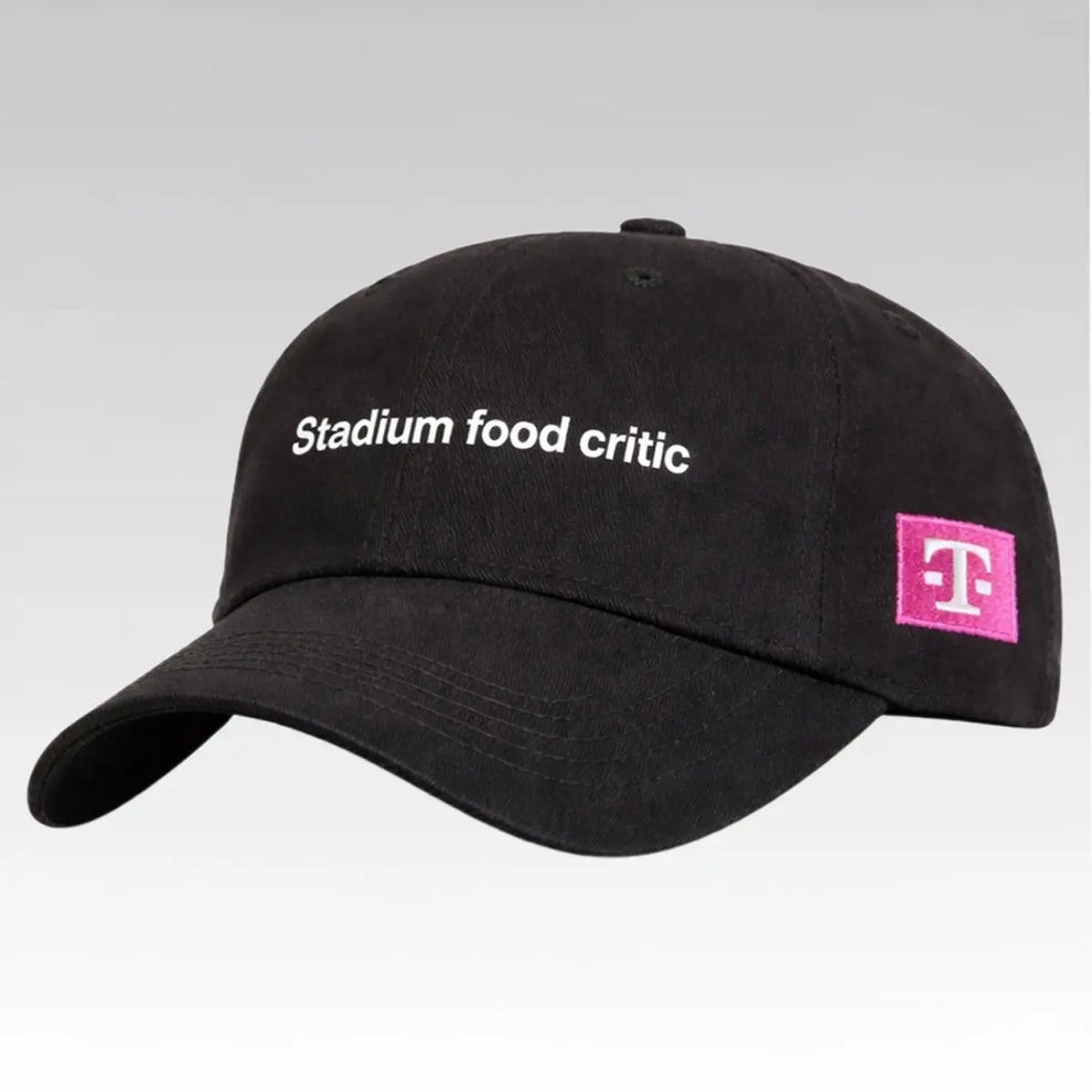 2026 Stadium Food Critic T Mobile Free Baseball Hat Gifts For Boyfriend