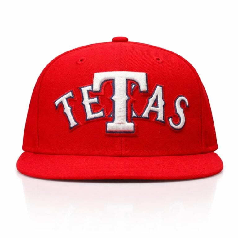2026 Texas Rangers Tetas City Connect Hat Red Snapback Cap Game Day Fan Merchandise