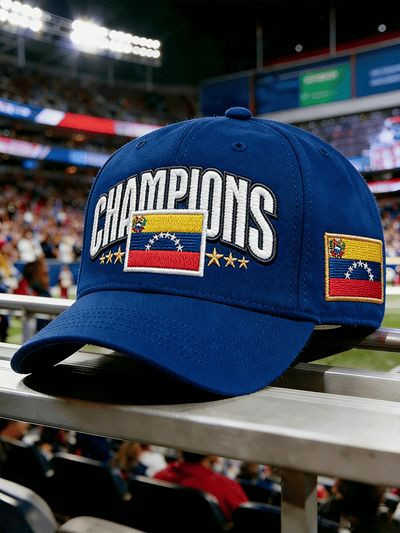 2026 WBC Champions Venezuela Baseball Hat History Champions Ball Cap Presents For Sister