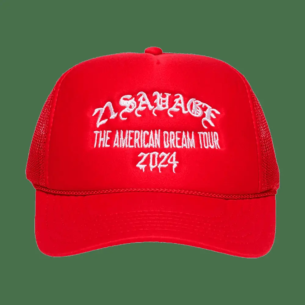21 Savage Merch Adt Trucker Hat Good Father's Day Presents -WearandDecor