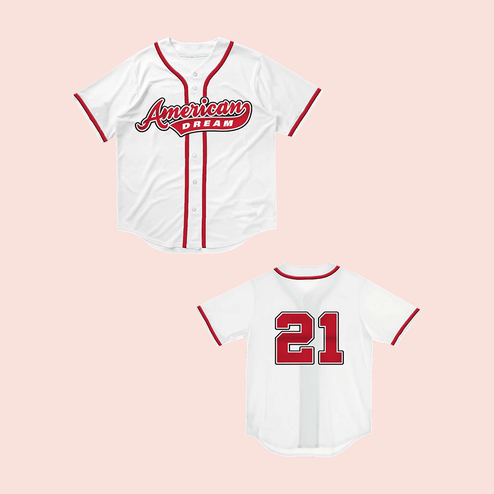21 Savage Merch American Dream Baseball Jersey Birthday Gifts For Music Lovers