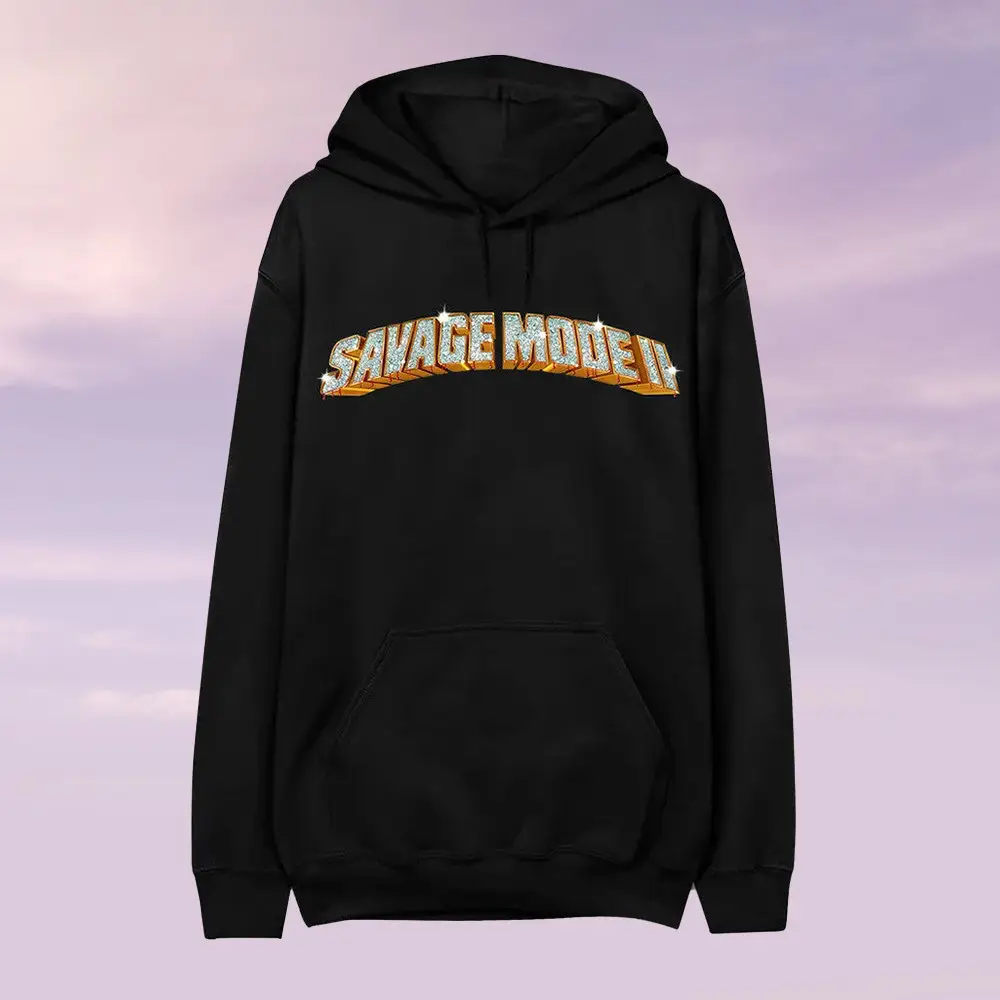 21 Savage Merch Savage Mode II Hoodie amazing Clothes Gifts For Rapper Fans