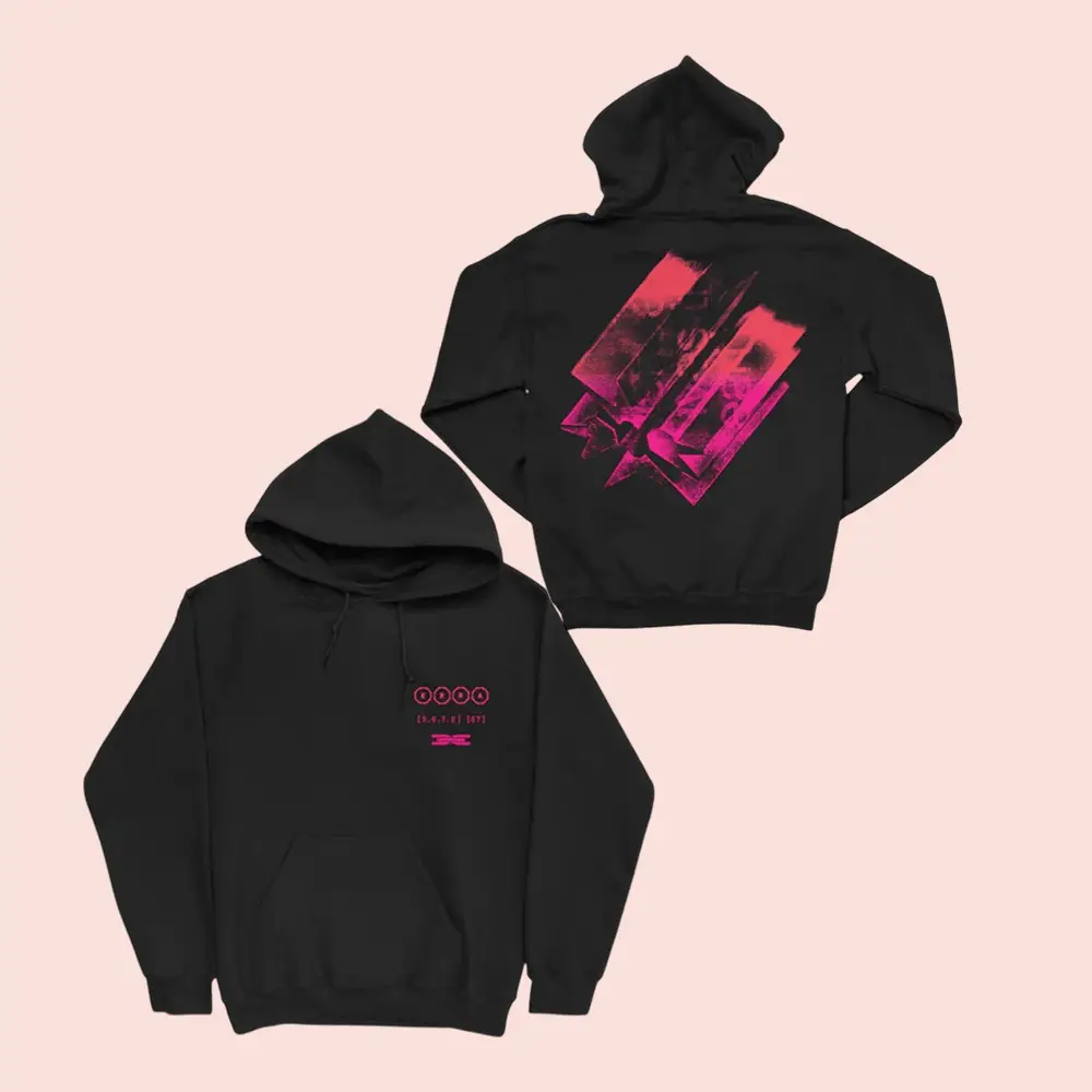 24 Hundred Store Merch Erra Neon Burst Hoodie Fan Apparel Gifts For Brothers