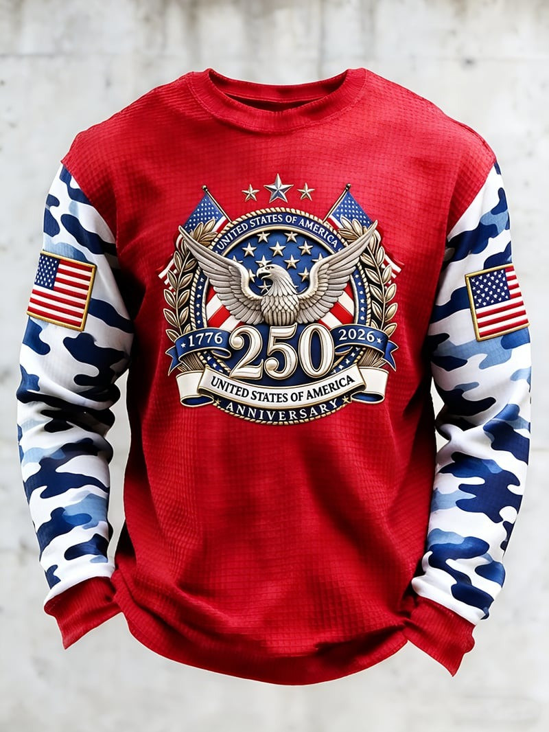 250 United States Of America Anniversary Long Sleeve Shirt 4Th Of July Apparel Gift For Him 250 United States Of America Anniversary Long Sleeve Shirt 4Th Of July Apparel Gift For Him - Image 1