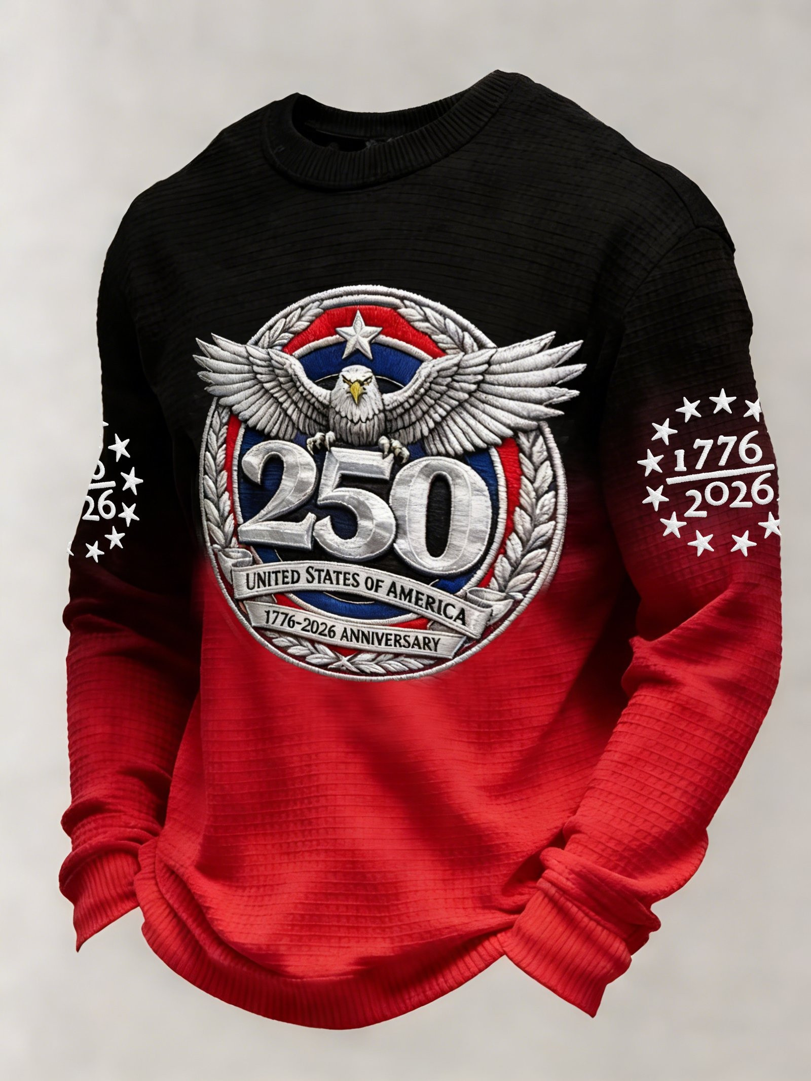 250 United States Of America Long Sleeve Shirt 1776 2026 Anniversary Apparel Gift For Him