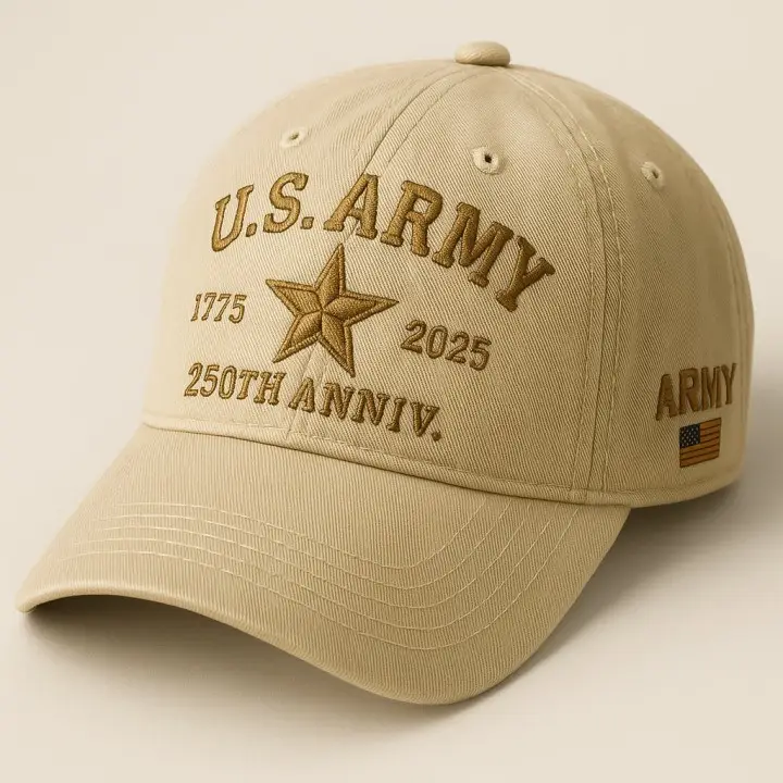 250 Years America Anniversary Hat US Army Honor Star USA Flag Cap Presents For Patriotic 250 Years America Anniversary Hat US Army Honor Star USA Flag Cap Presents For Patriotic - Image 1
