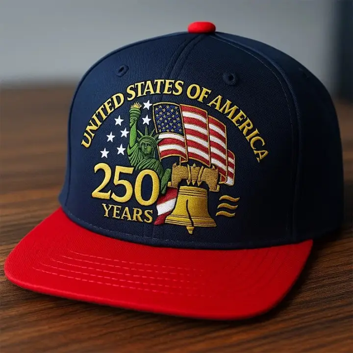 250 Years America Anniversary Snapback Hat Liberty United Presents For Patriotic