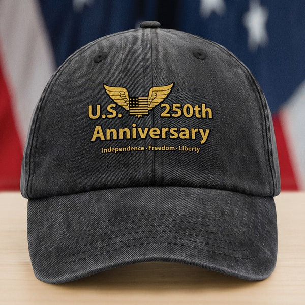 250 Years Anniversary Hat United States Of America Semiquincentennial Cap Gift Ideas