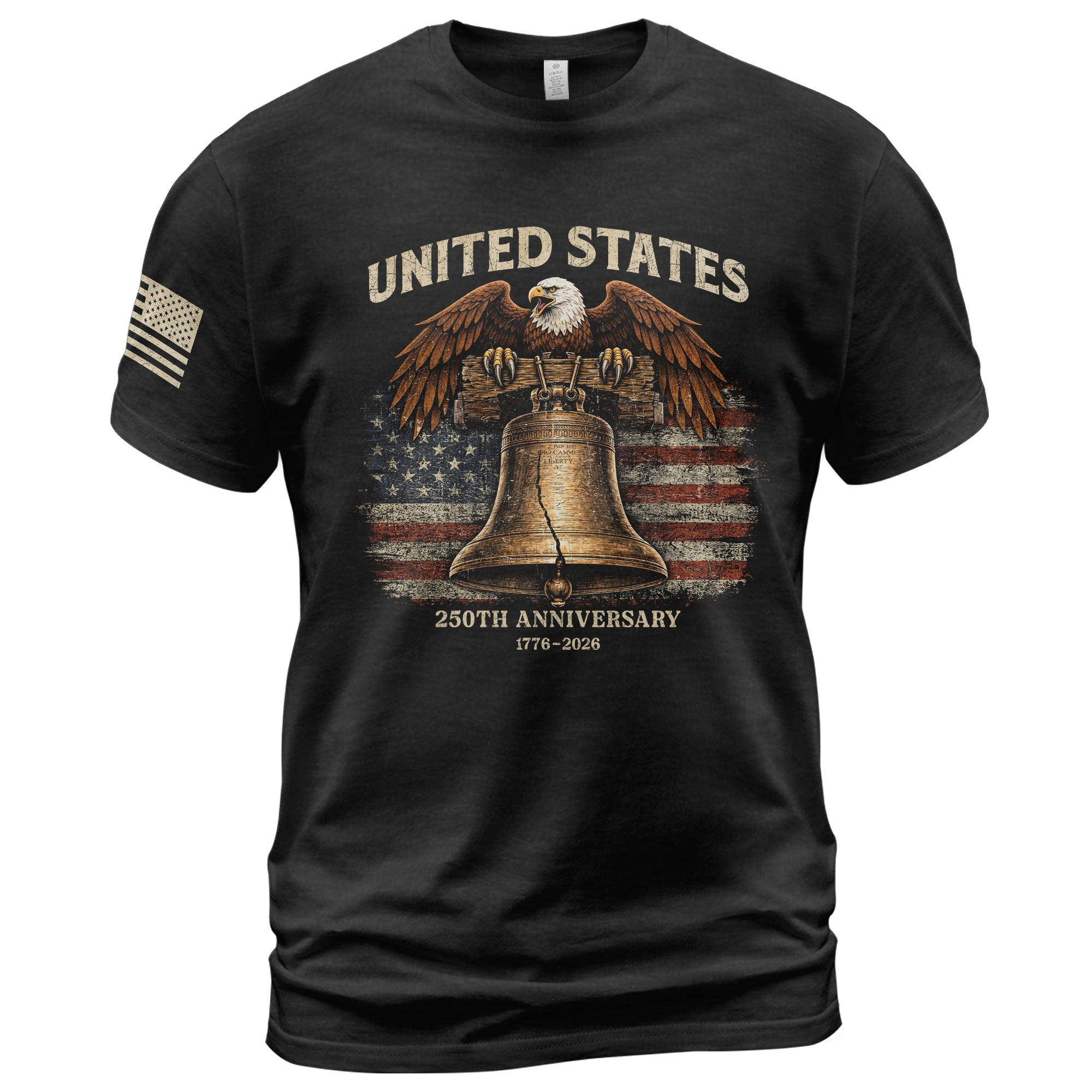250 Years Eagle Liberty Bell American Shirt 1776 2026 USA Patriotic Best Gift 250 Years Eagle Liberty Bell American Shirt 1776 2026 USA Patriotic Best Gift - Image 1