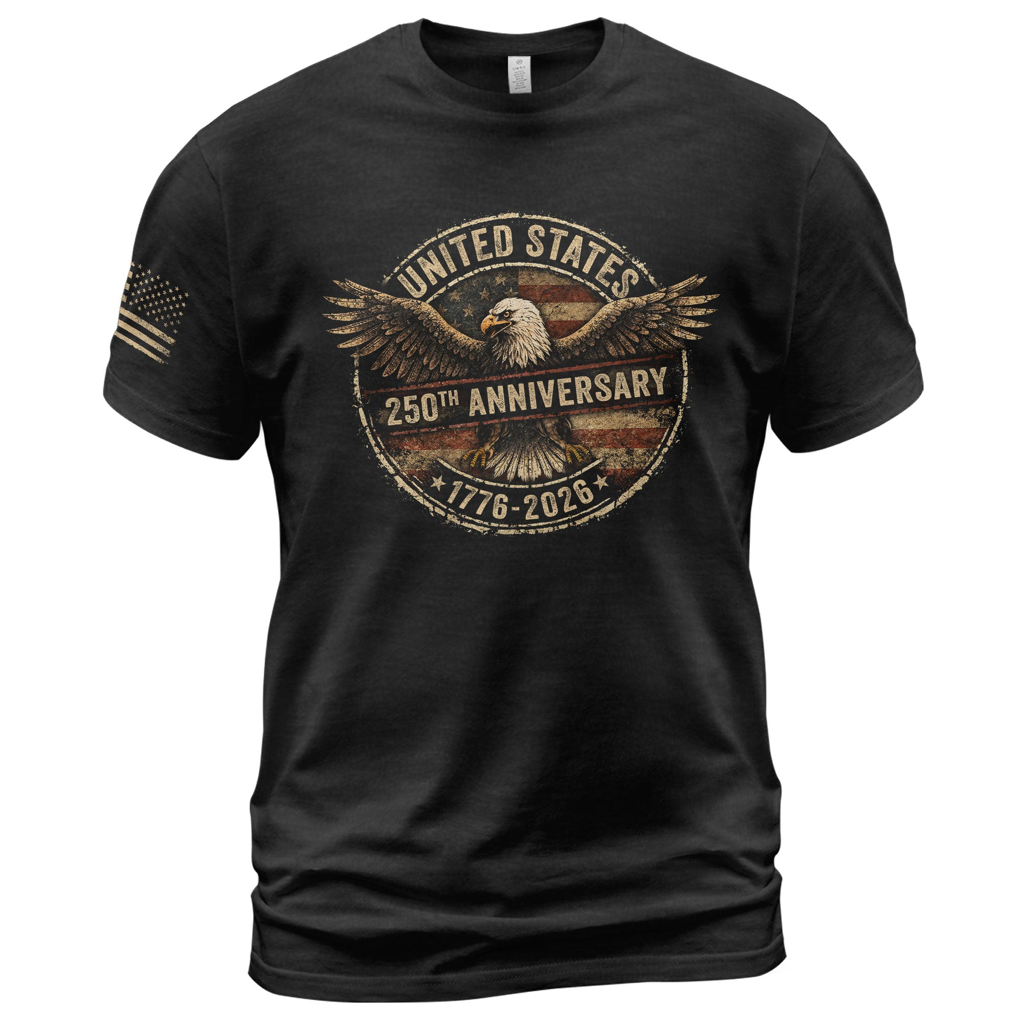 250 Years Eagle Vintage Shirt 1776 2026 250th Anniversary USA Patriotic Best Gift
