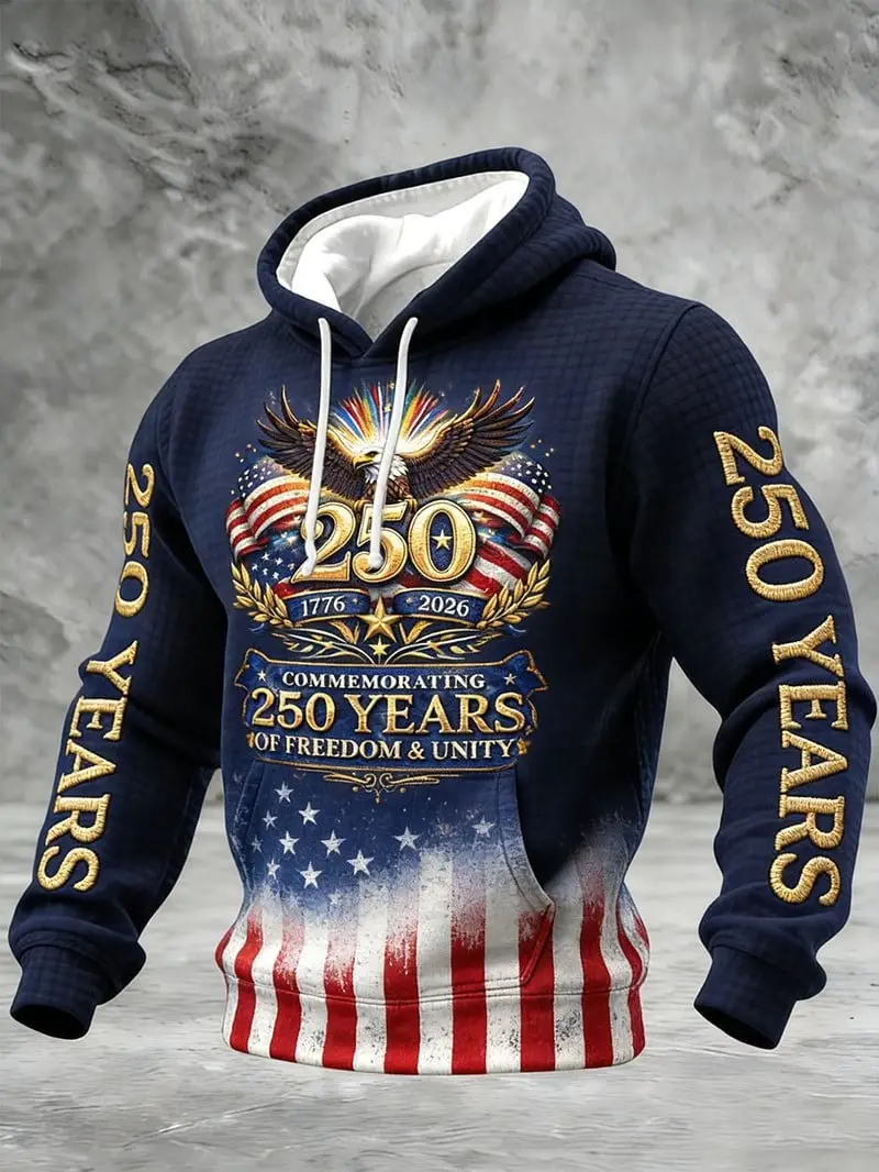 250 Years Hoodie Commemorating 250 Years Of Freedom And Unity Pullover Gift For Patriots