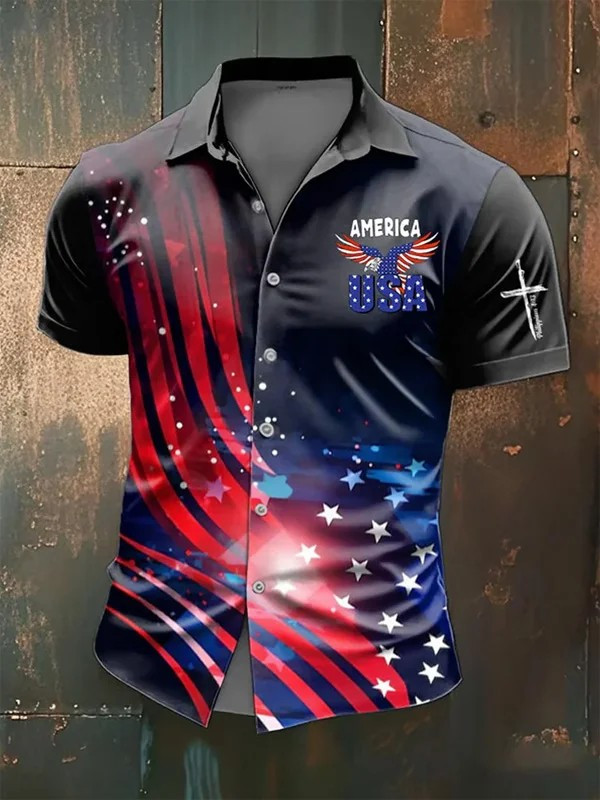 250 Years Of America Button Shirt Patriotic We The People Clothing Gift For Veterans