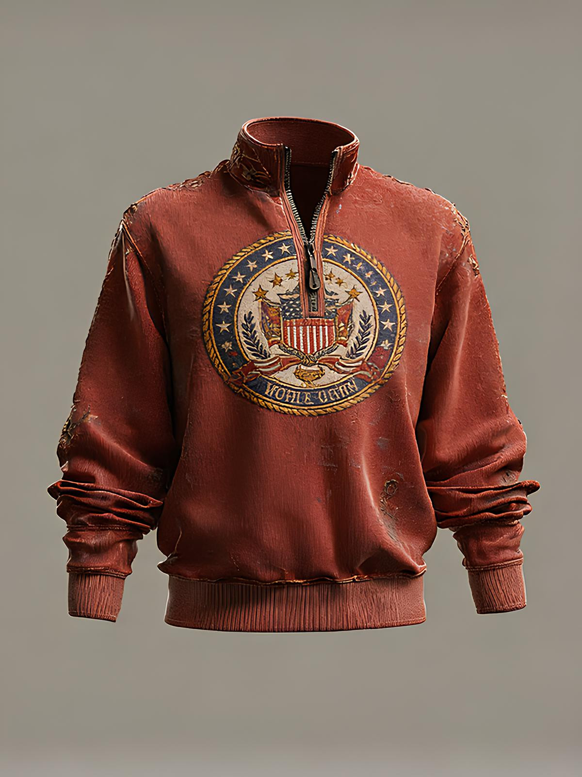 250 Years Of America Half Zip Sweatshirt Memorial Day Apparel Gift For Him