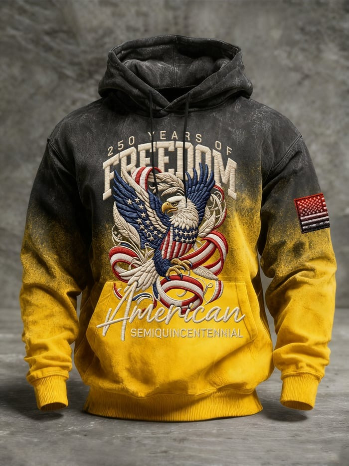 250 Years of Freedom Hoodie 1776 2026 Semiquincentennial Commemorative Merch Gift For Him