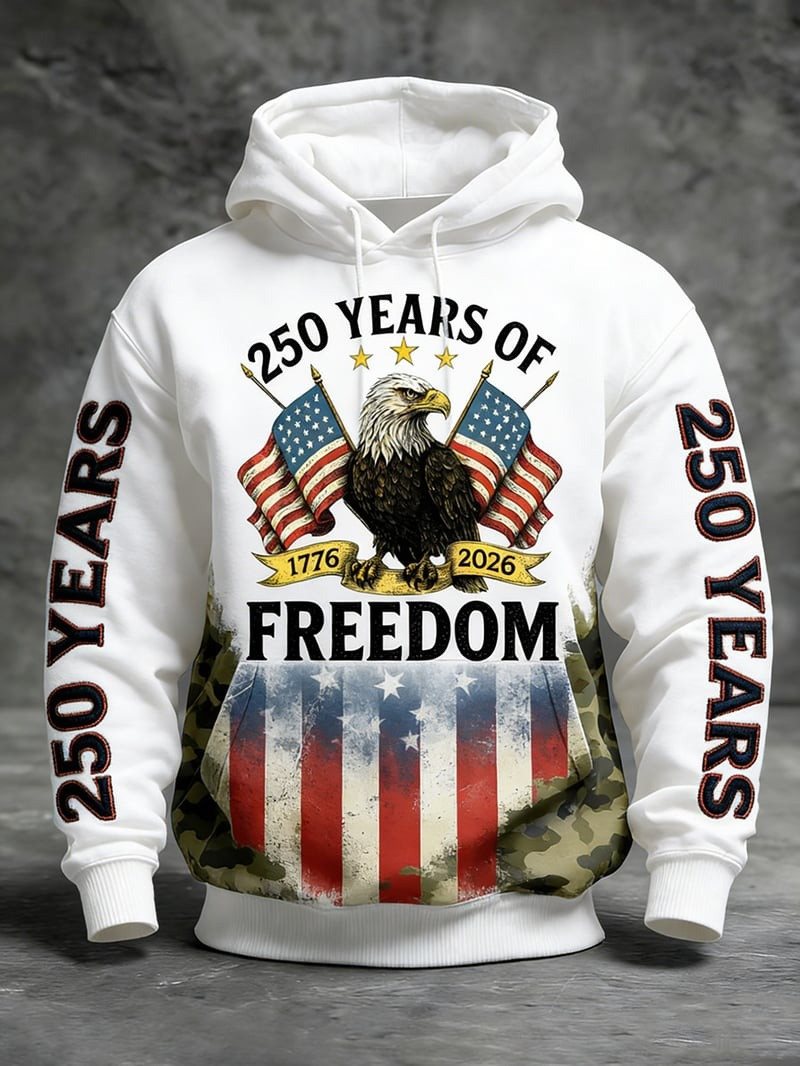 250 Years Of Freedom Hoodie 250 Years Anniversary Apparel Gifts For Men