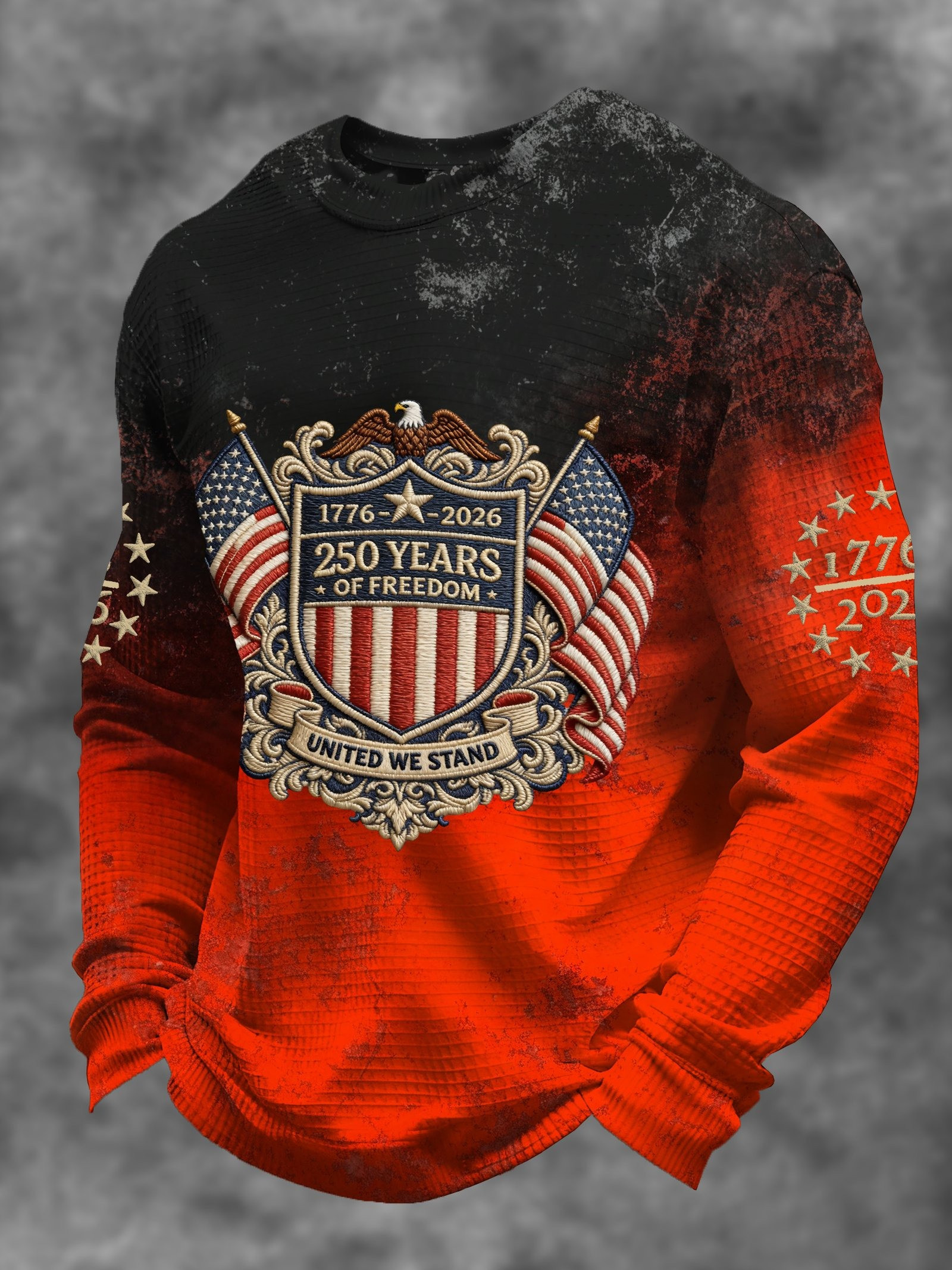 250 Years Of Freedom Long Sleeve Shirt United We Stand Apparel Gift For Dad