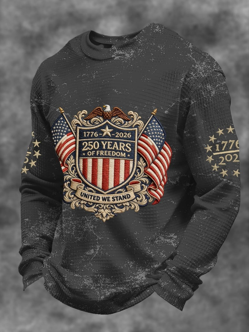 250 Years Of Freedom Long Sleeve Shirt United We Stand Apparel Gift For Him